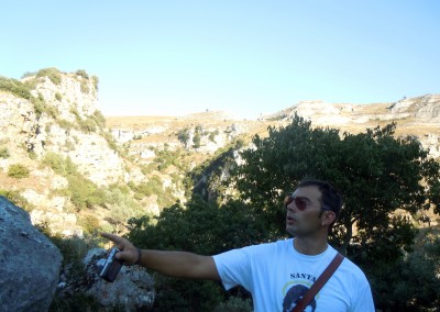 Visita guidata alla chiesa rupestre della Madonna degli Angioli, nella Gravina di Matera.